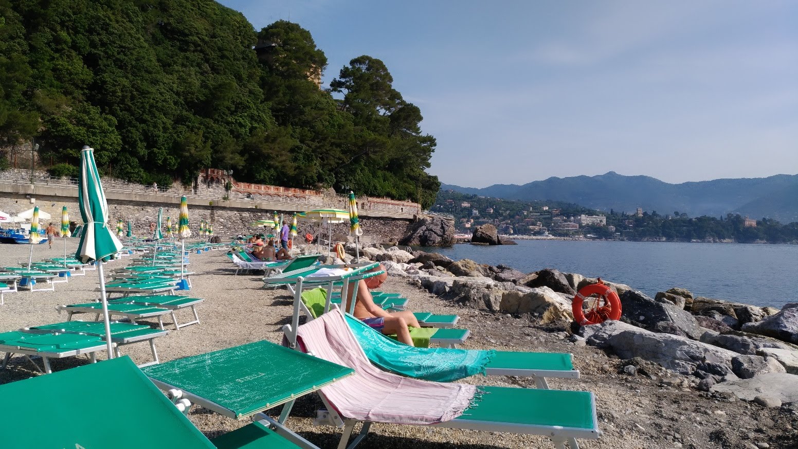Fotografie cu Spiaggia Gio e Rino zona parțial reamenajată