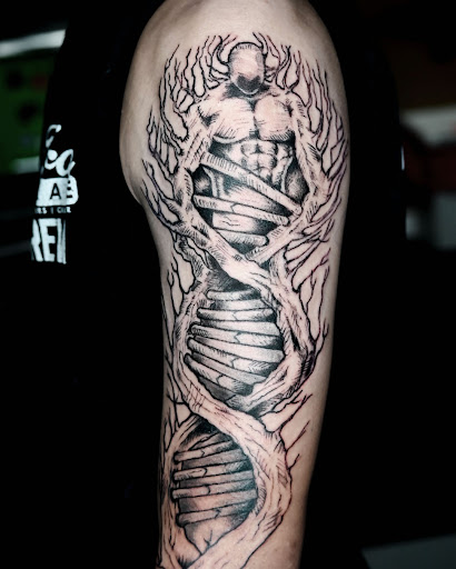 Explore autism tattoo ideas for guys, creative tattoo ideas in Saint Petersburg, available at Phoebus Tattoos