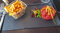 Steak tartare du Restaurant français Restaurant Les Tamaris à Andernos-les-Bains - n°5