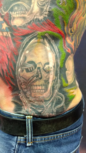 Explore friday 13th tattoo ideas, creative tattoo ideas in Burlington, available at Tiny Tims Tattoo Shop