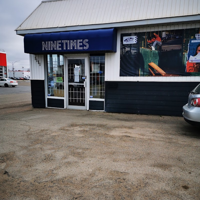 Ninetimes skateboard shop