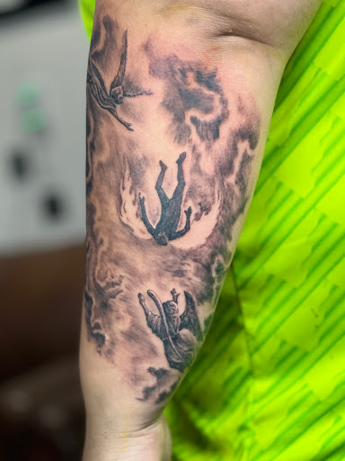 Explore tattoo ideas to fill space, creative tattoo ideas in Scarsdale, available at Damm Nice Tattoo & Body Art