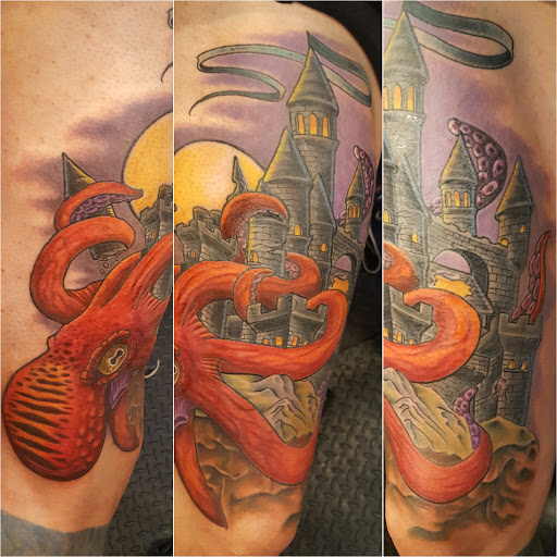 Explore birth flower tattoos ideas, creative tattoo ideas in Salt Lake City, available at Big Deluxe Tattoo