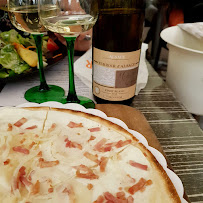 Tarte flambée du Restaurant de spécialités alsaciennes Restaurant Au Koïfhus à Colmar - n°7