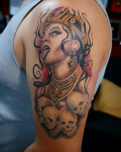 Explore mom tattoo ideas for guys, creative tattoo ideas in Corcoran, available at La Raza Tattoo 2