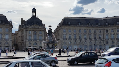 Place de la Bourse à Bordeaux