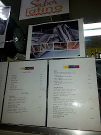Sabor Latino à Bologna menu