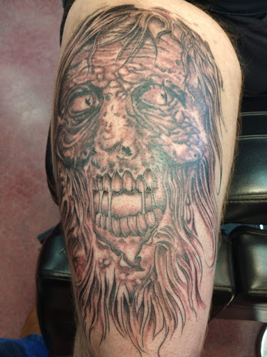 Explore looney tunes tattoo ideas, creative tattoo ideas in Burlington, available at Tiny Tims Tattoo Shop