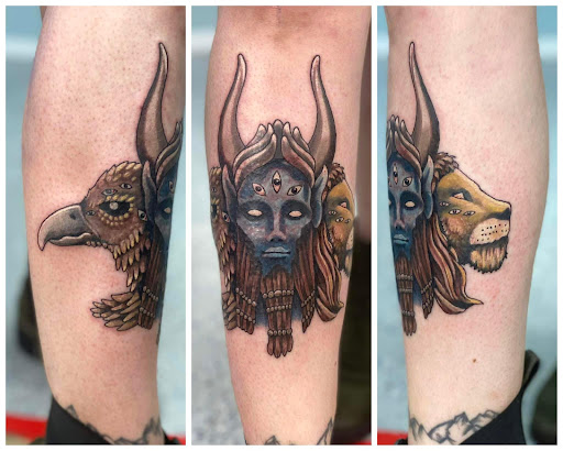 Explore french bulldog tattoo ideas, creative tattoo ideas in Ocala, available at Beauty in a Canvas Tattoo and Art Gallery