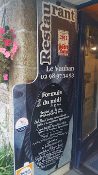 Restaurant Le Vauban à Concarneau (la carte)