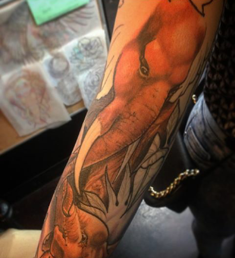 Explore husband name tattoo ideas for wife, creative tattoo ideas in San Diego, available at Sideshow Tattoo and Piercing