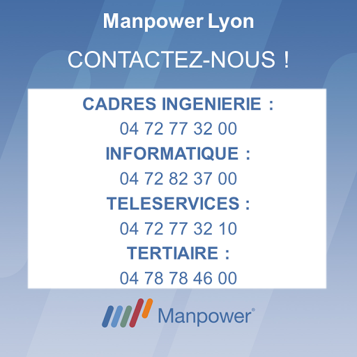 Agence d'Intérim Manpower Lyon Cadres Ingénierie
