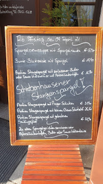 Oskar-Maria-Graf-Stüberl Peter Reinmann à Berg menu