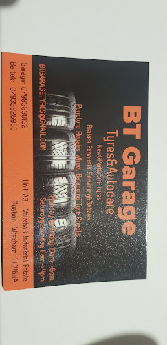 BT GARAGE TYRES&AUTOCARE - Wrexham