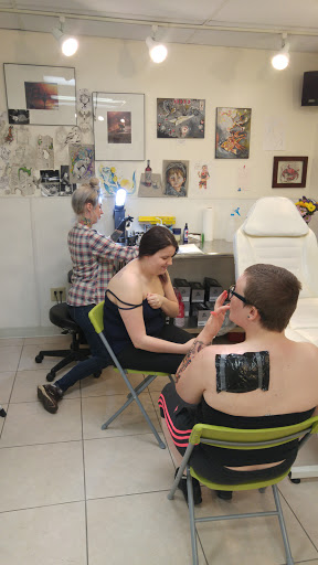 Explore peanut butter and jelly tattoo ideas, creative tattoo ideas in Green Bay, available at Tattoo Nouveau