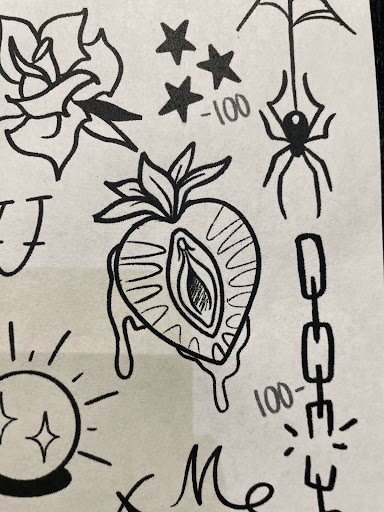 Explore bookworm tattoo ideas, creative tattoo ideas in Saint Paul, available at Black Coffin Tattoo