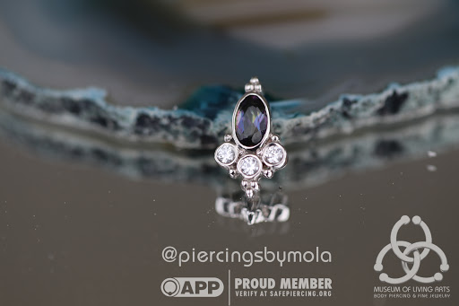 Explore tattoo of lips ideas, creative tattoo ideas in Charleston, available at MOLA Piercing and Fine Jewelry