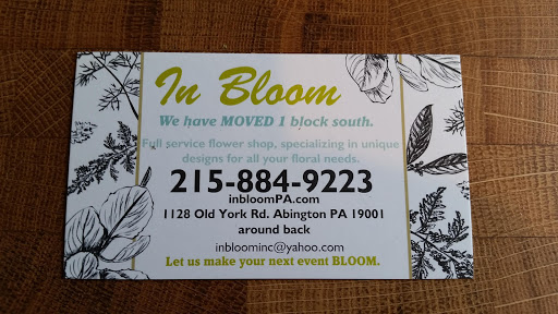 Gift Shop «In Bloom, Flowers and Gifts», reviews and photos, 1165 Old York Rd, Abington, PA 19001, USA