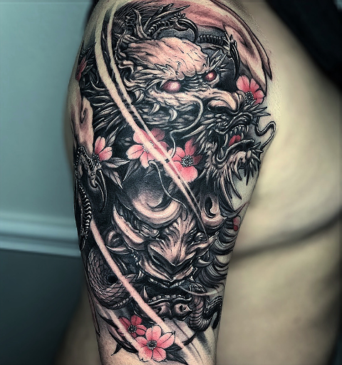 Explore unique name tattoo ideas, creative tattoo ideas in Wesley Chapel, available at Inkjutsu Tattoo Studio