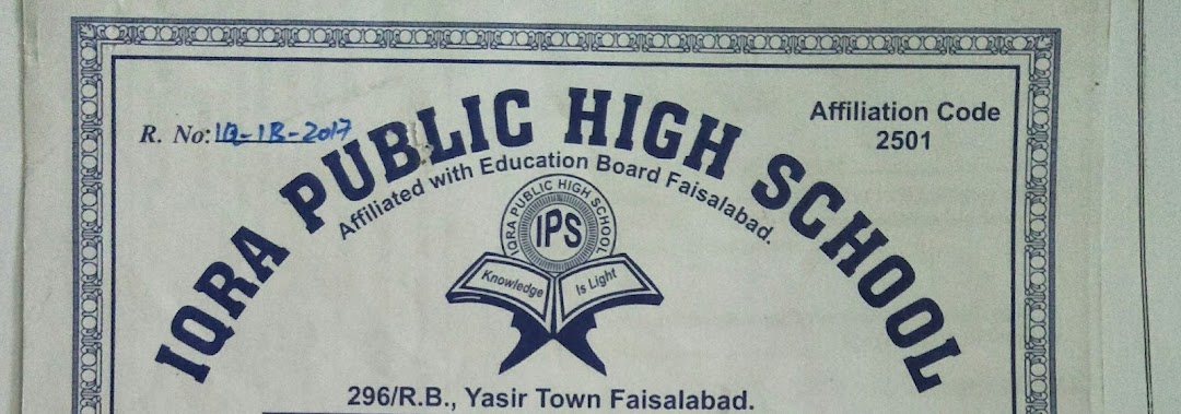 Iqra public High School