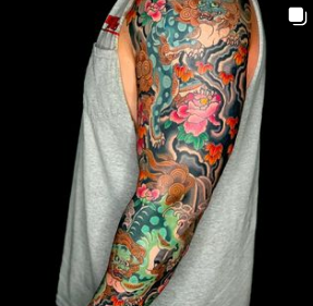 Explore neck tattoo ideas for females, creative tattoo ideas in Virginia Beach, available at Salt Water Tattoo