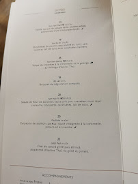Carte du Moom Mam / Restaurant Thailandais à Paris à Paris