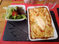 Lasagnes du Restaurant français Restaurant Chez Léon à Vallon-Pont-d'Arc - n°9