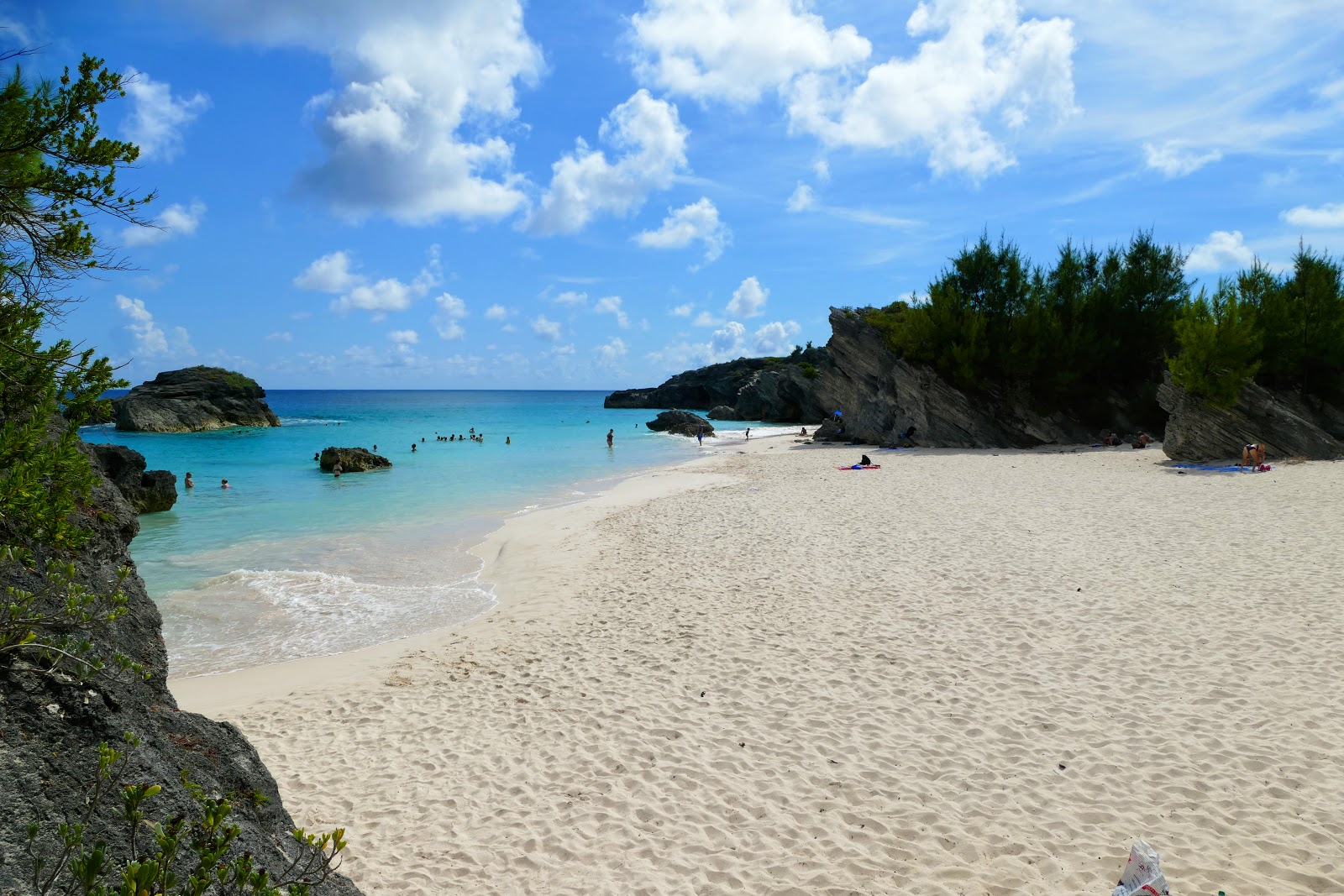 Foto van Hidden Beach met turquoise puur water oppervlakte