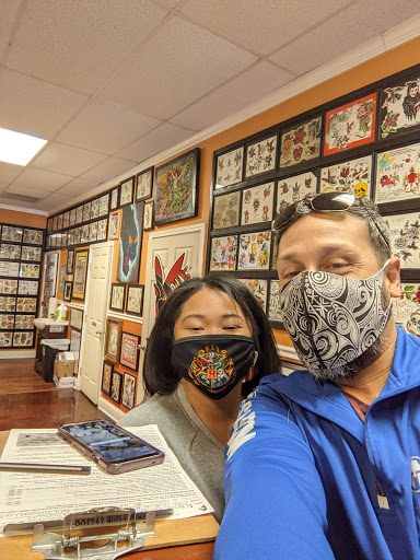 Explore blue flame tattoo ideas, creative tattoo ideas in Jacksonville, available at TrueLove Tattoo