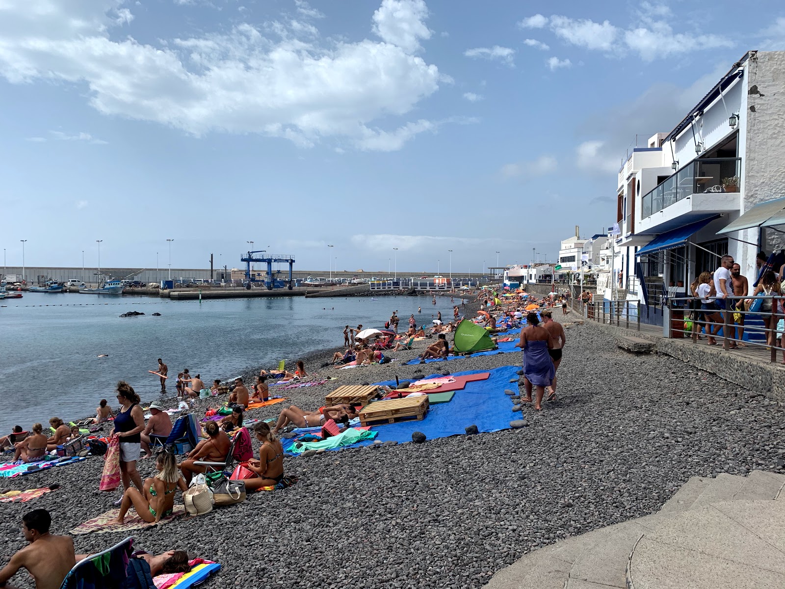 Photo de Playa de las Nieves - endroit populaire parmi les connaisseurs de la détente