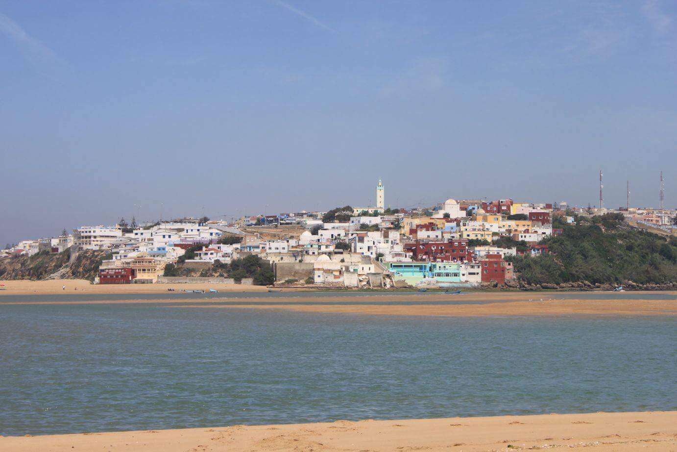 Photo of Moulay Bousselham beach and the settlement