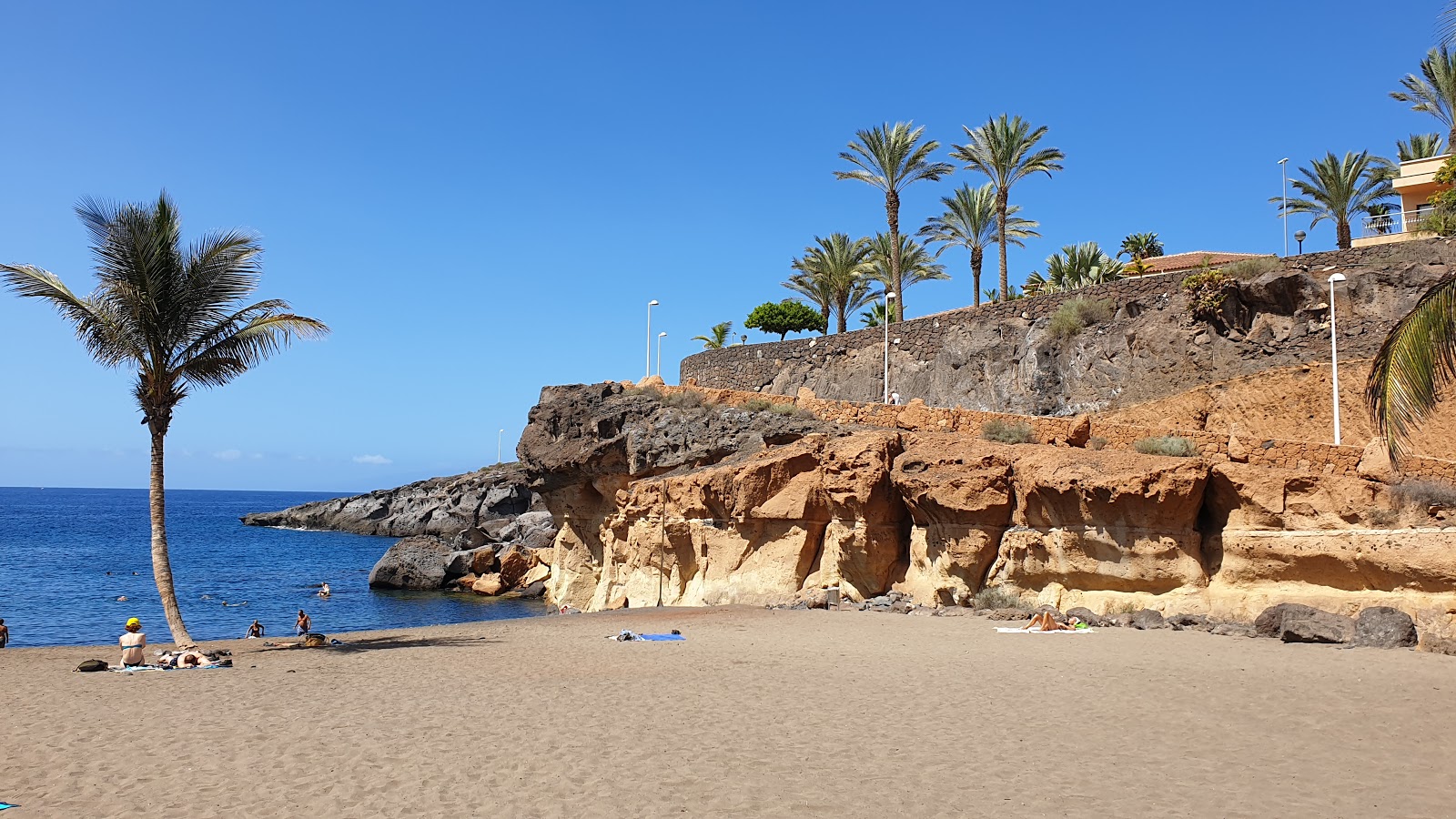 Foto av Playa Las Galgas med liten vik