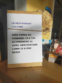 Photos du propriétaire du Restaurant l'Ultime à Saint-Pierre-d'Albigny - n°12