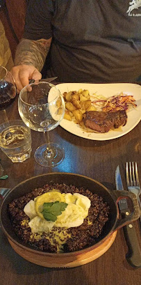 Steak du Restaurant français Café Forges à Beuvron-en-Auge - n°3