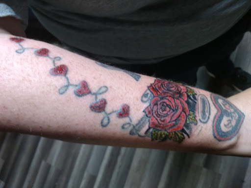 Explore semicolon butterfly tattoo ideas, creative tattoo ideas in Knoxville, available at Hard Knox Tattoo