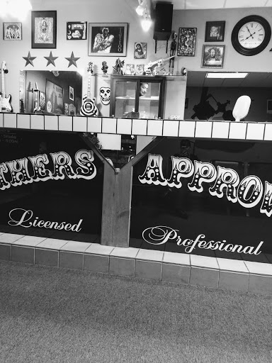 Explore skull and roses tattoo ideas, creative tattoo ideas in Stevens Point, available at Mothers Approval Tattooing