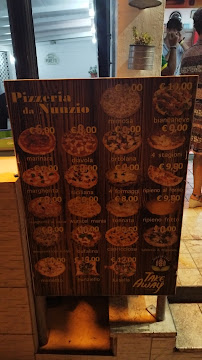 Carte du Wurstel Mania à San Teodoro