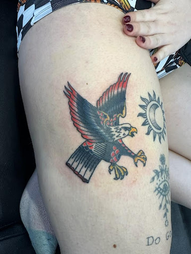 Explore pokeball tattoo ideas, creative tattoo ideas in Belgrade, available at The Loyal Sparrow Tattoo and Piercing