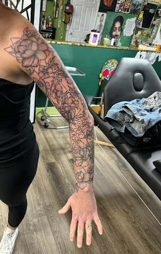 Explore friday the 13th tattoos ideas, creative tattoo ideas in Savannah, available at Tramp Art Studios