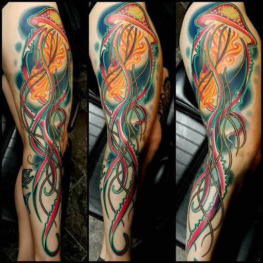 Explore quarter sized tattoo ideas, creative tattoo ideas in Casper, available at Final Thoughts