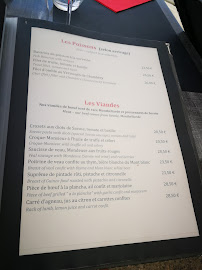 Le Belvédère à Entrelacs menu