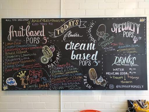 Ice Cream Shop «King of Pops Charlotte», reviews and photos, 2500 Dunavant St, Charlotte, NC 28203, USA