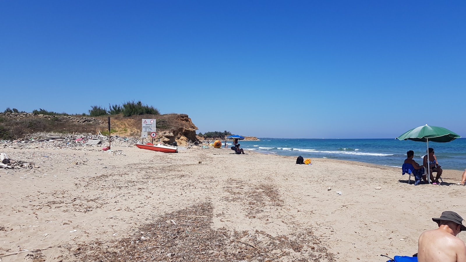 Φωτογραφία του Torre Testa Beach - δημοφιλές μέρος μεταξύ λάτρεις της χαλάρωσης