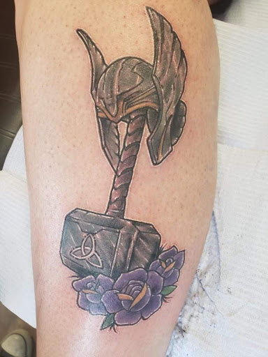 Explore brother matching tattoos ideas, creative tattoo ideas in Storm Lake, available at Alley Cat Tattoo