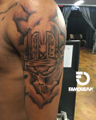 Explore dopamine tattoo ideas, creative tattoo ideas in Hammond, available at Famous Ink, Inc.