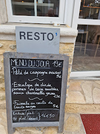 Menu / carte de Le Bistro'c à Puy-Saint-Martin