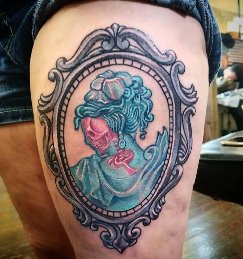 Explore arm and shoulder tattoo ideas, creative tattoo ideas in Roanoke, available at Saint Cecilias Art Studio