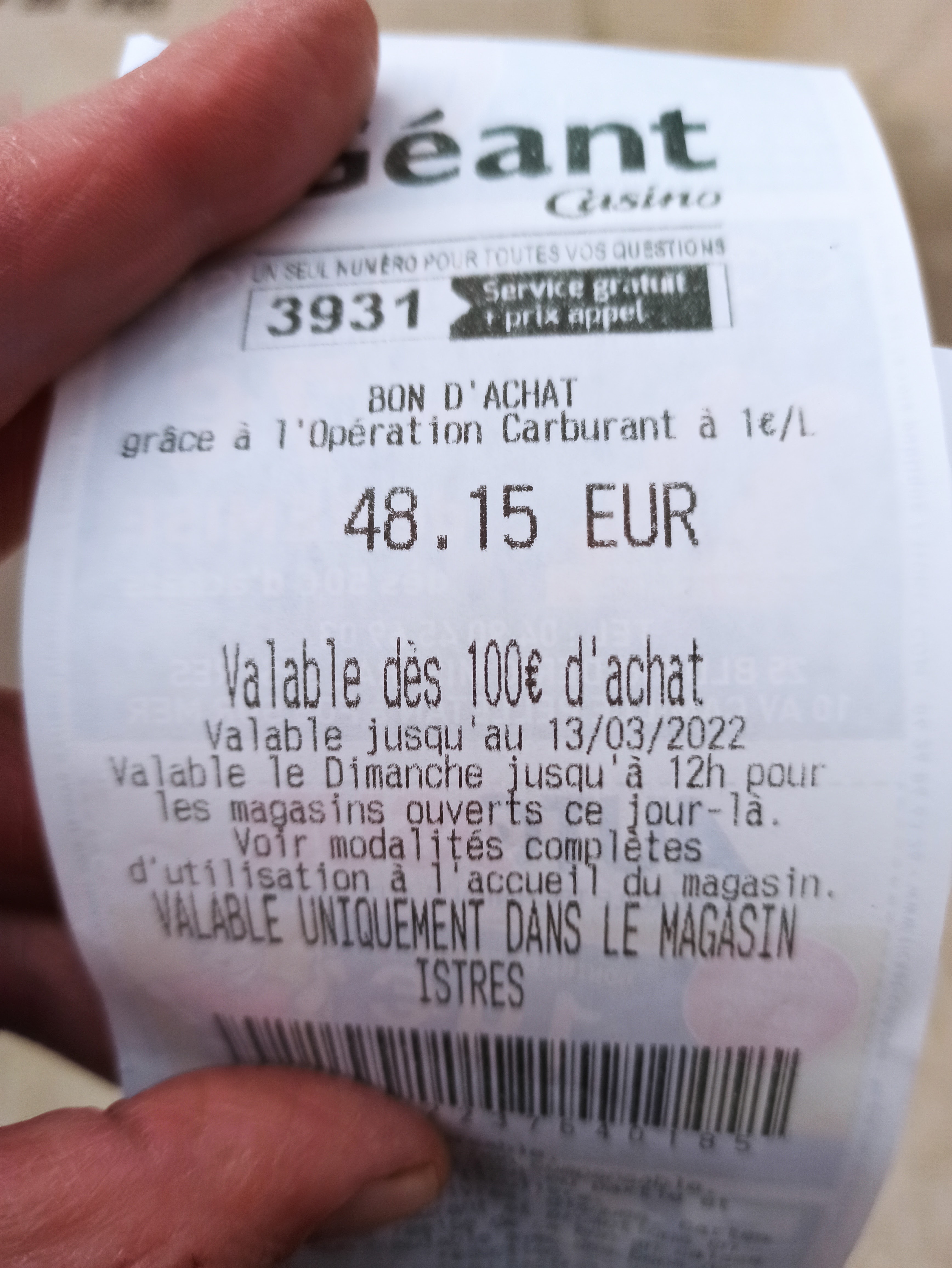 Photo n° 3 de l'avis de JiM.e fait le 17/03/2022 à 12:06
