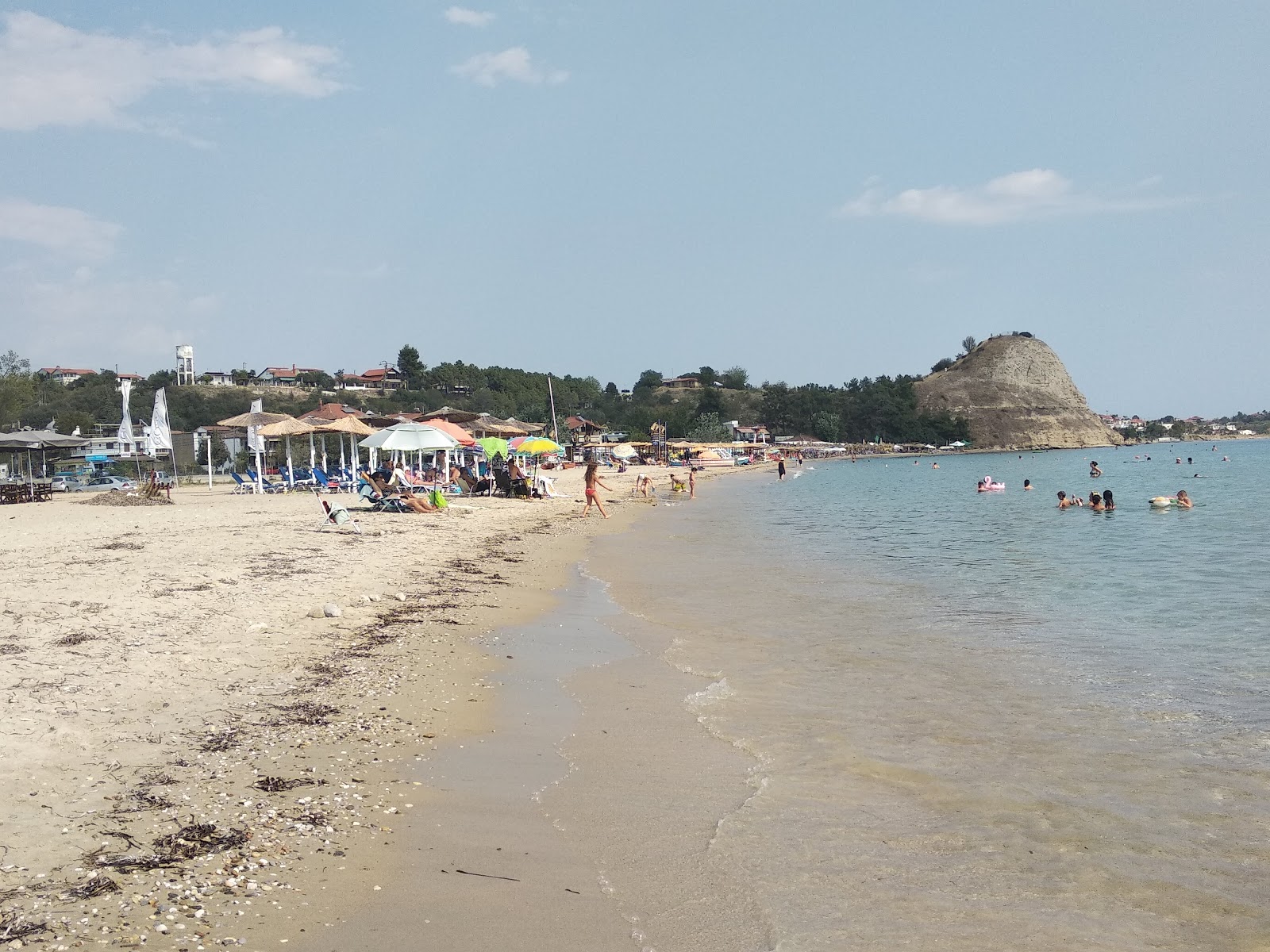 Foto av Vergia beach med hög nivå av renlighet