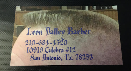 Barber Shop «Leon Valley Barber Shop», reviews and photos, 10919 Culebra Rd #112, San Antonio, TX 78253, USA